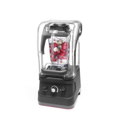 Stoní barový mixér s krytem, HENDI, 2,5L, Černá, 230V/1680W, 250x300x(H)540mm | 230688